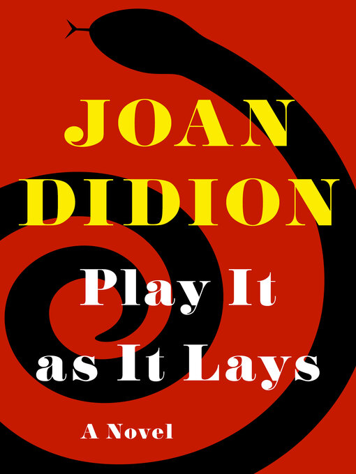 Title details for Play It as It Lays by Joan Didion - Available